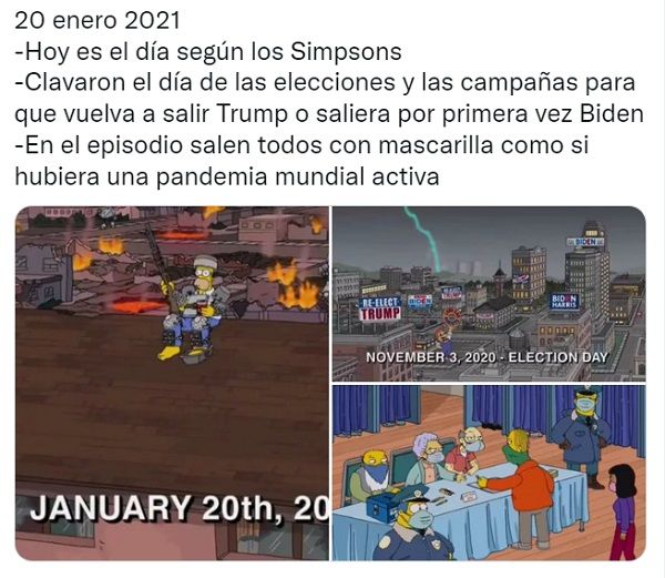 Predicciones cumplidas de Los Simpson en 2021