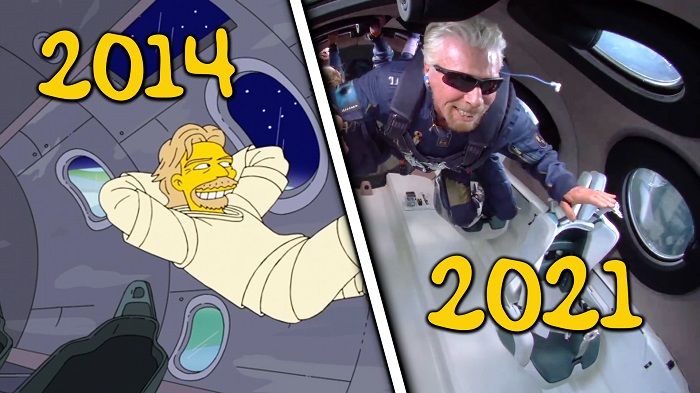 Predicciones cumplidas de Los Simpson en 2021