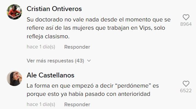 Acusan a docente de clasista