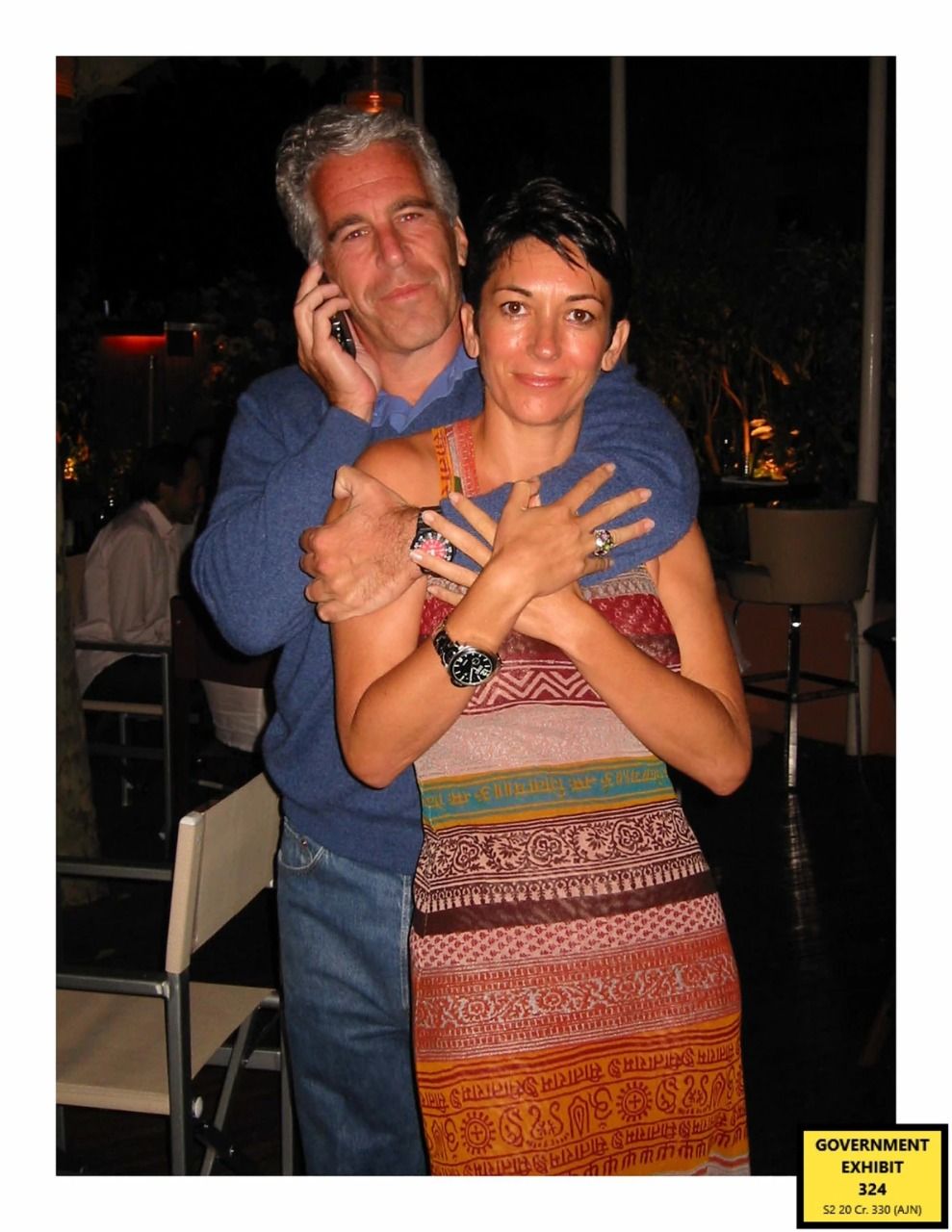 Revelan fotos inéditas de la relación entre Jeffrey Epstein y Ghislaine Maxwell