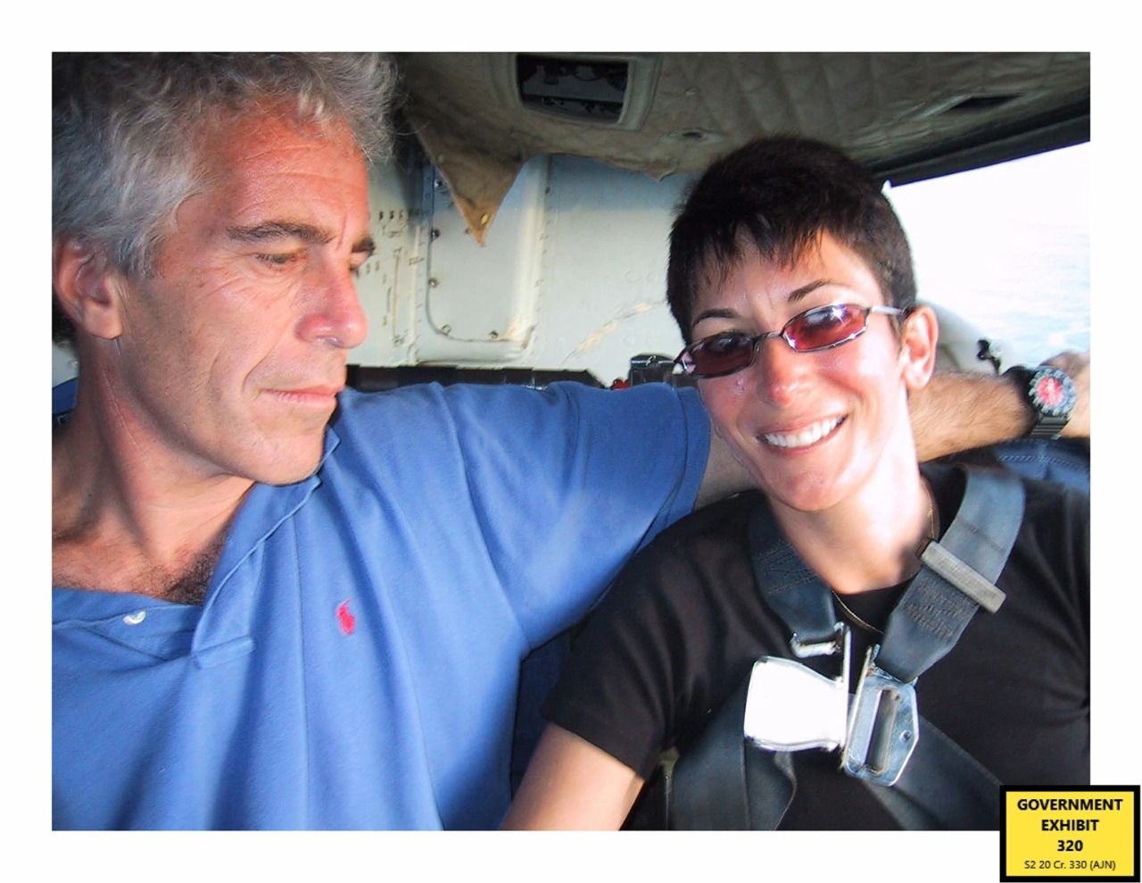 Relación sentimental entre Jeffrey Epstein y Ghislaine Maxwell fotos