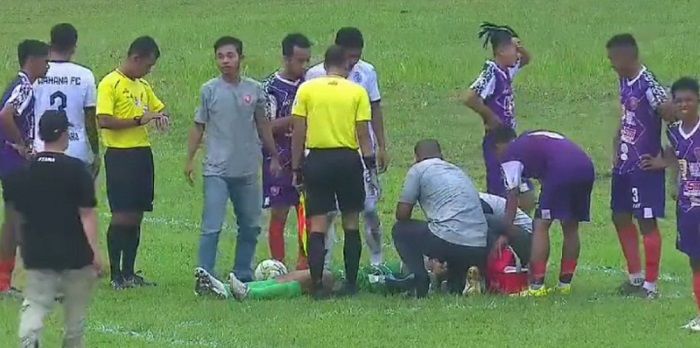 Muere Taufik Tamsyah tras choque en partido