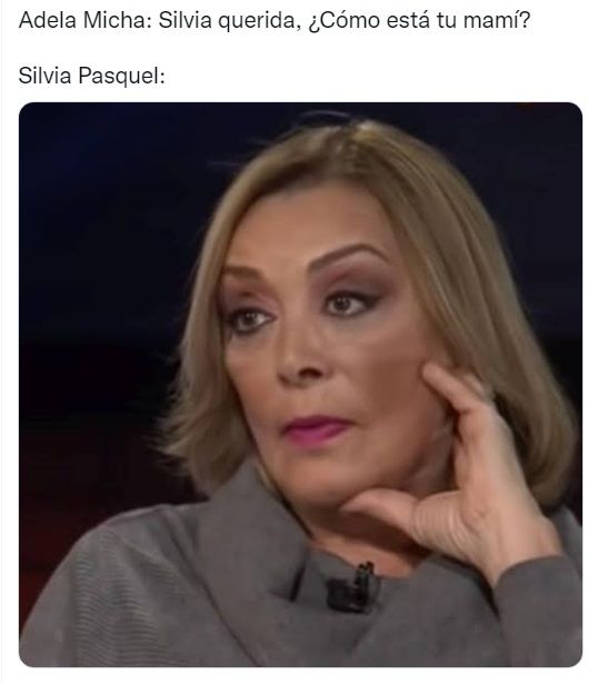 Adela Micha memes Silvia Pinal
