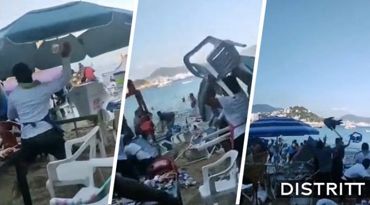 Acapulco. Pelea entre turistas y meseros se hace viral