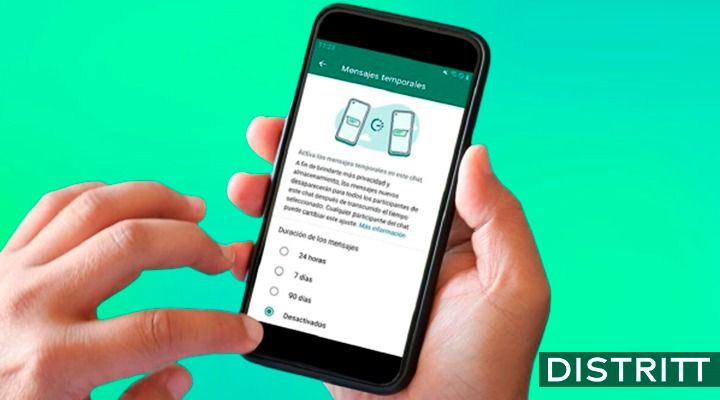Activar mensajes temporales en WhatsAp