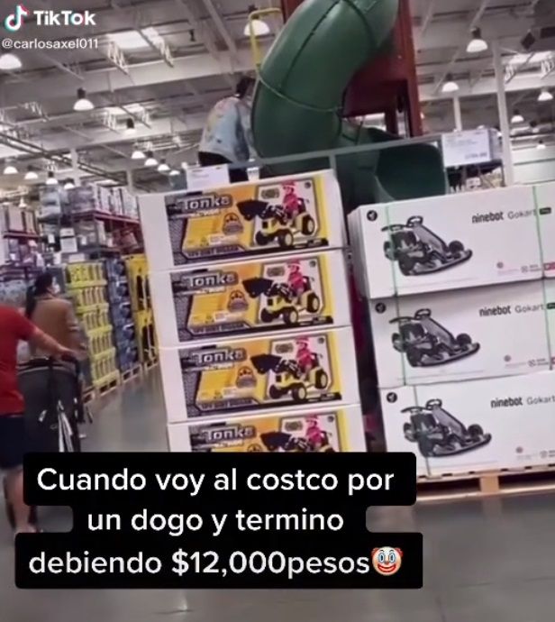 Joven rompe juego en Costco y termina endeudado |VIDEO