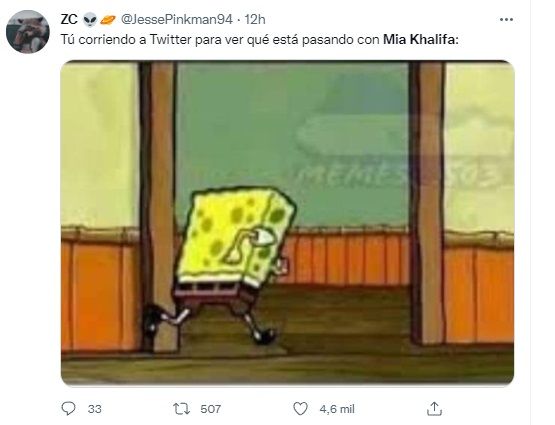 Memes sobre la supuesta muerte de Mia Khalifa
