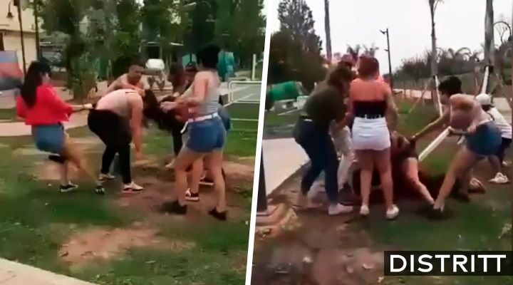 Captan pelea de mujeres tras fiesta en Argentina |VIDEO