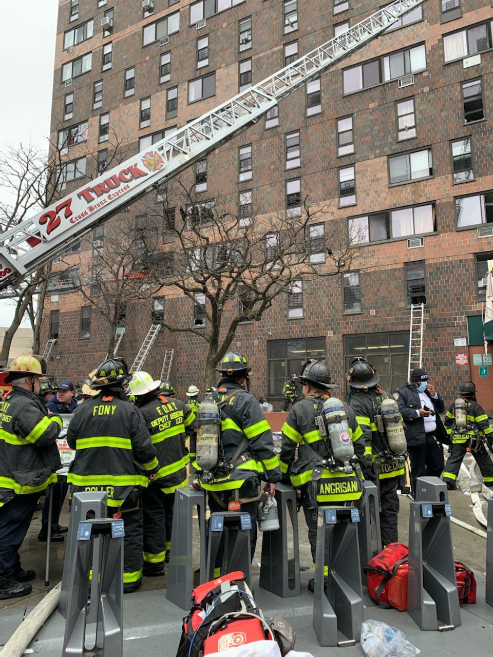 EU. Difunden videos de incendio en edificio de Nueva York