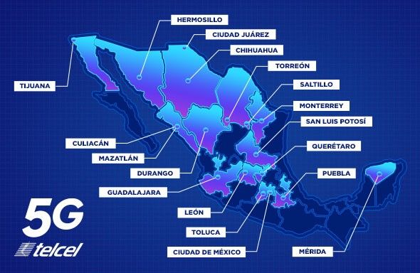 Celulares más baratos para tener la red 5G de Telcel