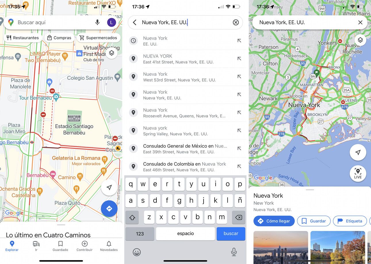 ¿Cómo descargar los mapas en Android e iOS?