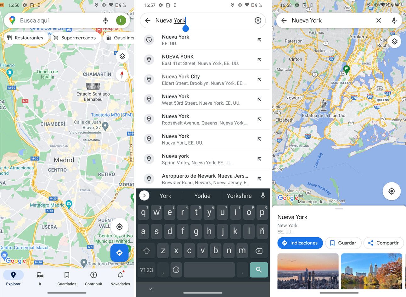 ¿Cómo descargar los mapas en Android e iOS?
