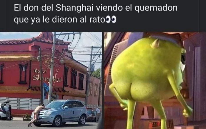 Memes del encuerado del Shanghai