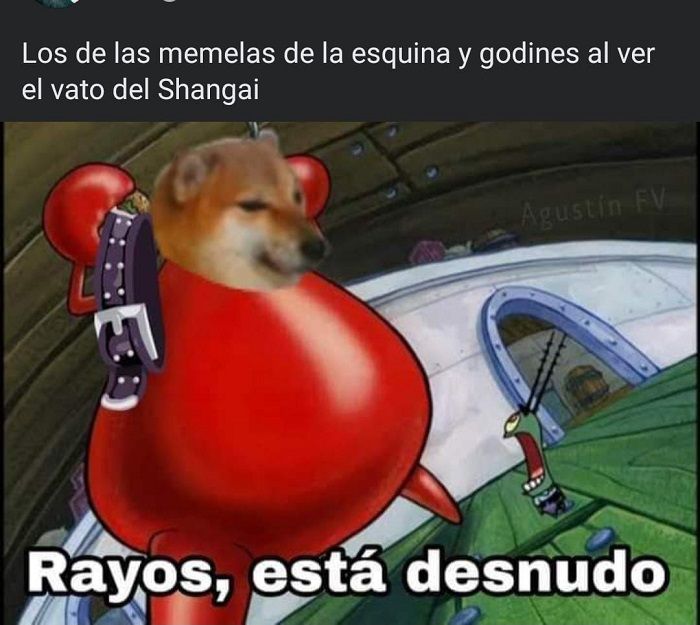 Memes del encuerado del Shanghai