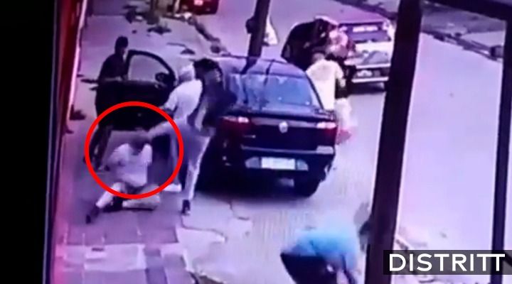 Ladrones golpean a ancianos para robarles su auto |VIDEO