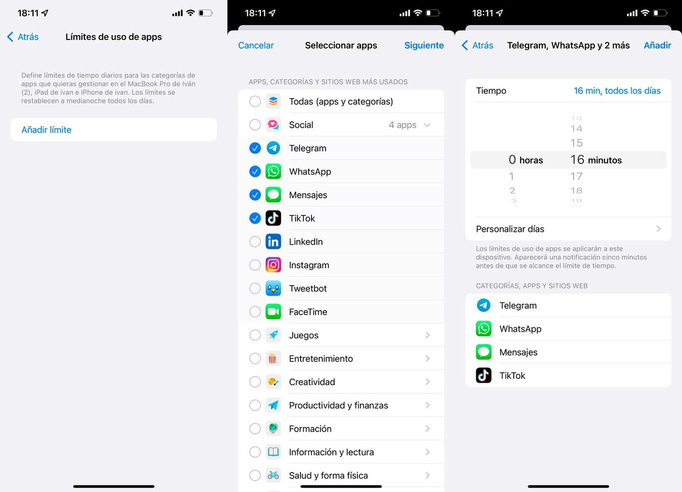 ¿Cómo reducir el uso del teléfono?