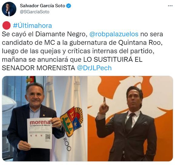 ¿Quién sustituiría a Palazuelos?