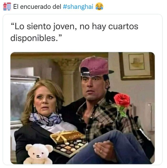 Memes del encuerado del Shanghai