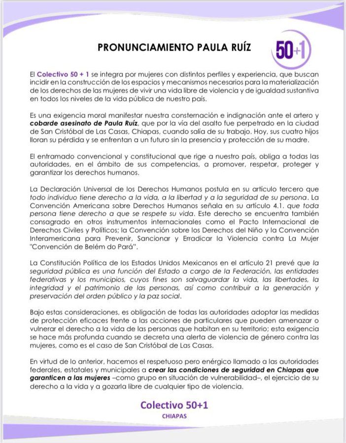 Exigen #JusticiaParaPaula