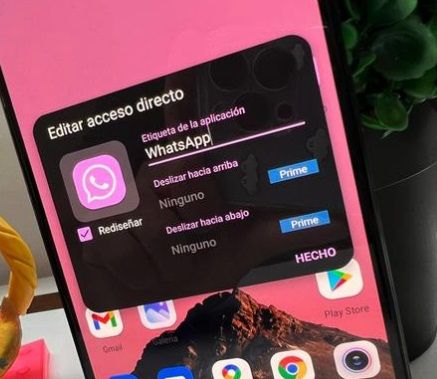 WhatsApp. ¿Cómo cambiar el color del logo a rojo o rosa?