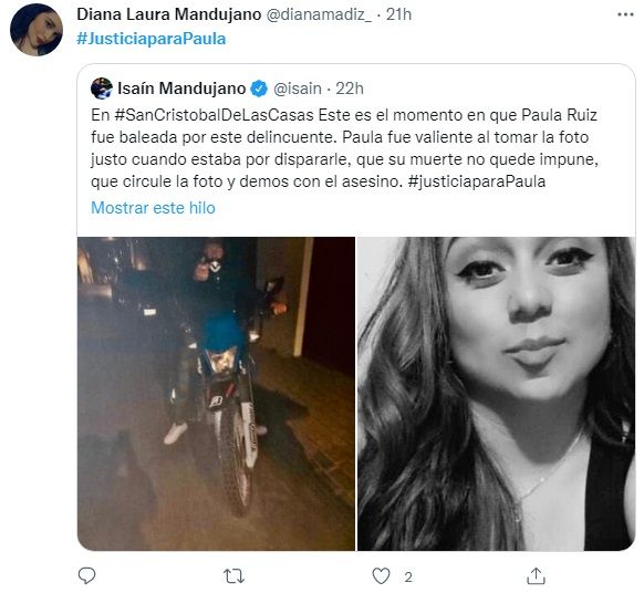 Exigen #JusticiaParaPaula