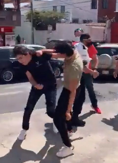 Pelea de estudiantes de La Salle se hace viral |VIDEO