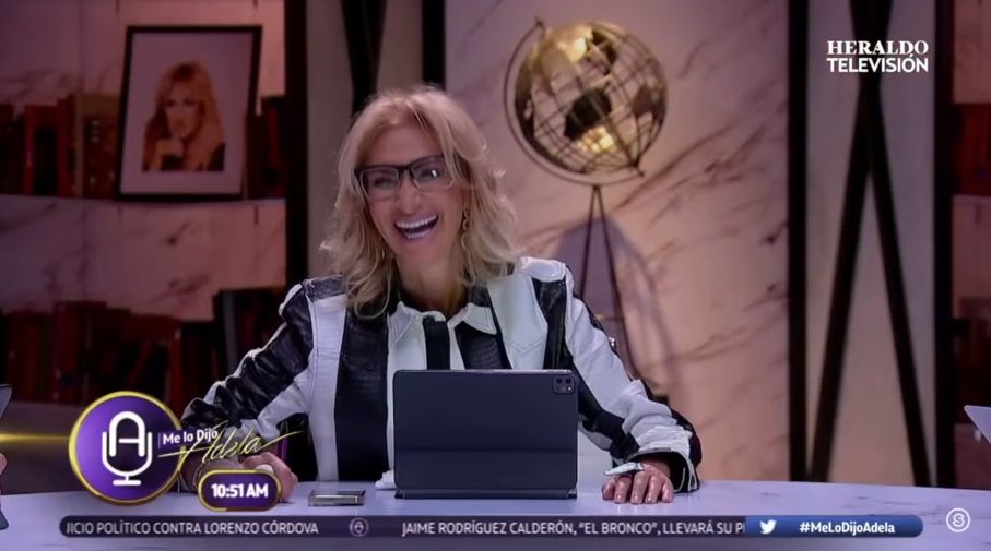 Adela Micha se burla de Alex Tienda