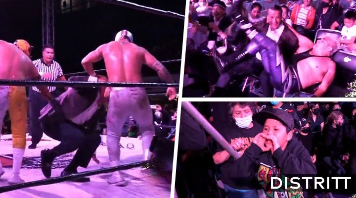 Alfredo Adame, ridiculizado durante lucha libre |VIDEO