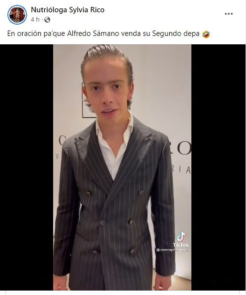 ¿Qué dijo Alfredo Sámano tras viralizarse?