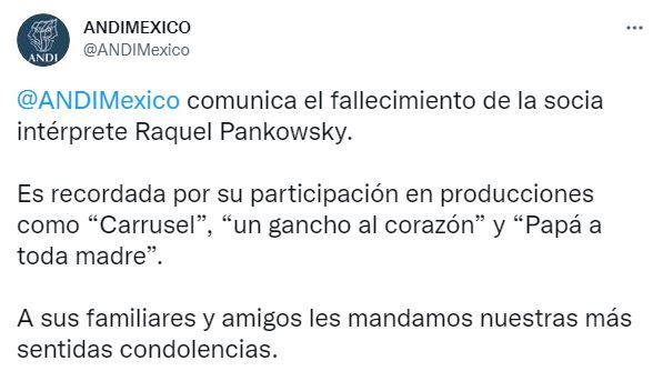 Raquel Pankowsky. ¿Quién fue y de qué murió la actriz? 