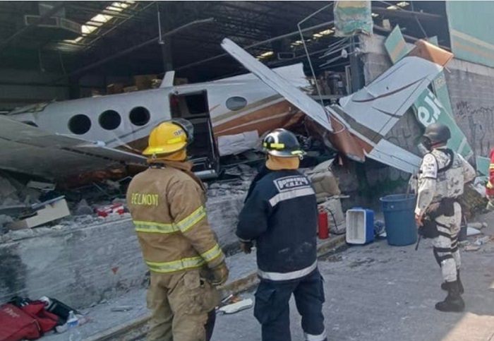 Avionazo en Temixco Morelos