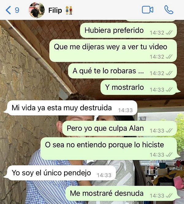 Carla Amezcua. Joven acusa a amigo de filtrar fotos íntimas