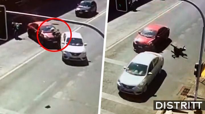 Chile. Carabinero mata a delincuente que lo atropelló |VIDEO