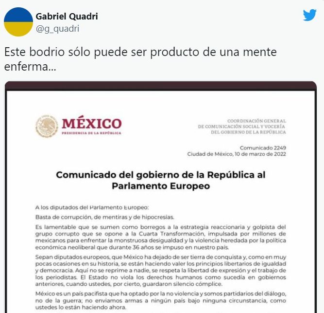 Las reacciones a la carta de AMLO