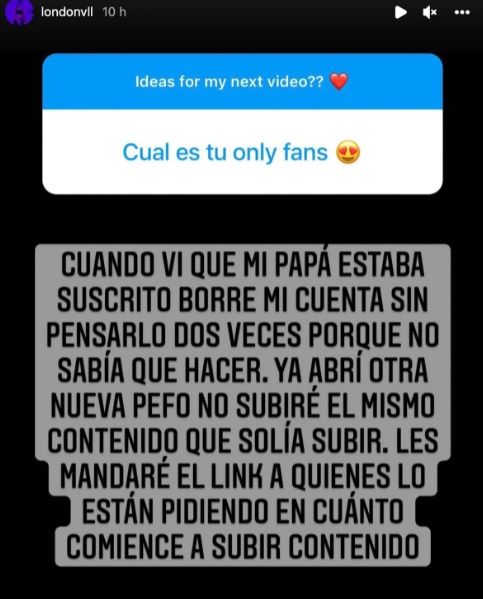 Modelo de OnlyFans dio de baja su cuenta