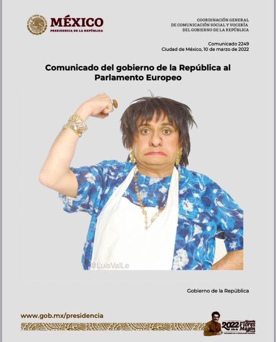 Los memes a la carta de AMLO al Parlamento Europeo