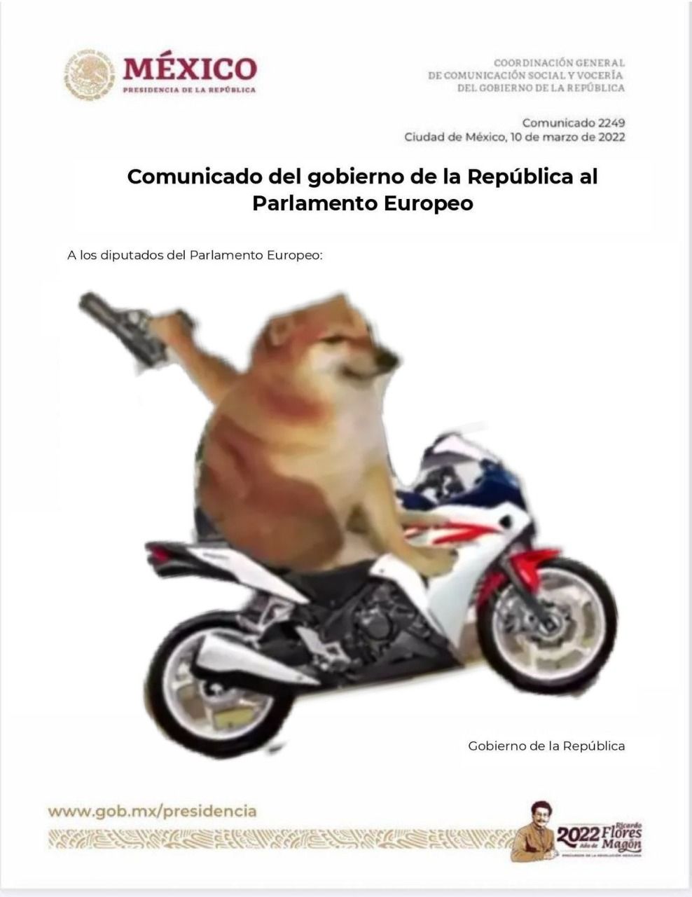 Los memes a la carta de AMLO al Parlamento Europeo