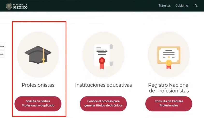 ¿Cómo tramitar la cédula profesional?