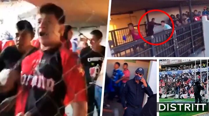 Querétaro vs Atlas. Difunden videos de cómo inició la pelea