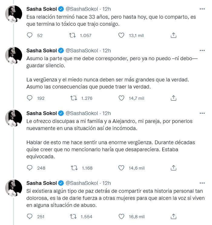 Sasha revela por qué dejó Timbiriche