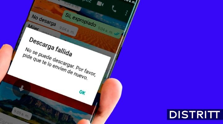 WhatsApp. ¿Cómo solucionar el error de descarga fallida?