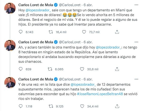 AMLO exhibe casa de Loret de Mola en Valle de Bravo