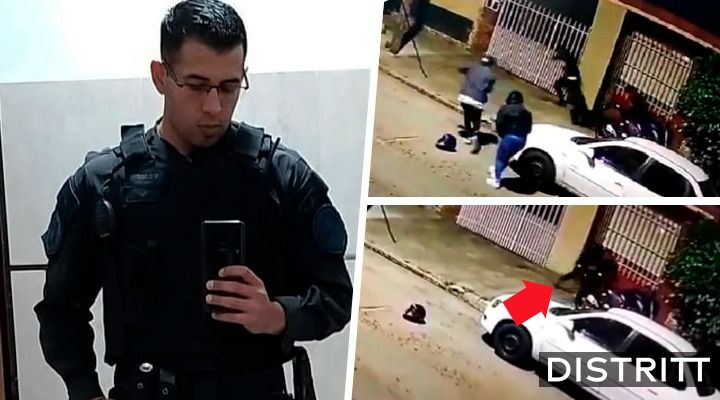 Ladrones matan a policía frente a su novia en asalto |VIDEO