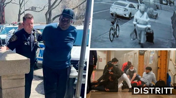 Frank James. Detienen a sospechoso de tiroteo en Metro de NY