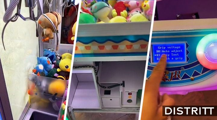 Empleado revela secreto de las máquinas de peluches