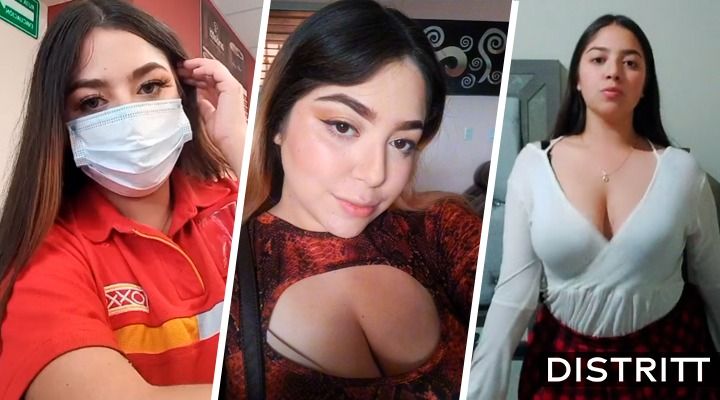 Nohemí Martínez. Nueva chica del Oxxo causa sensación |VIDEO