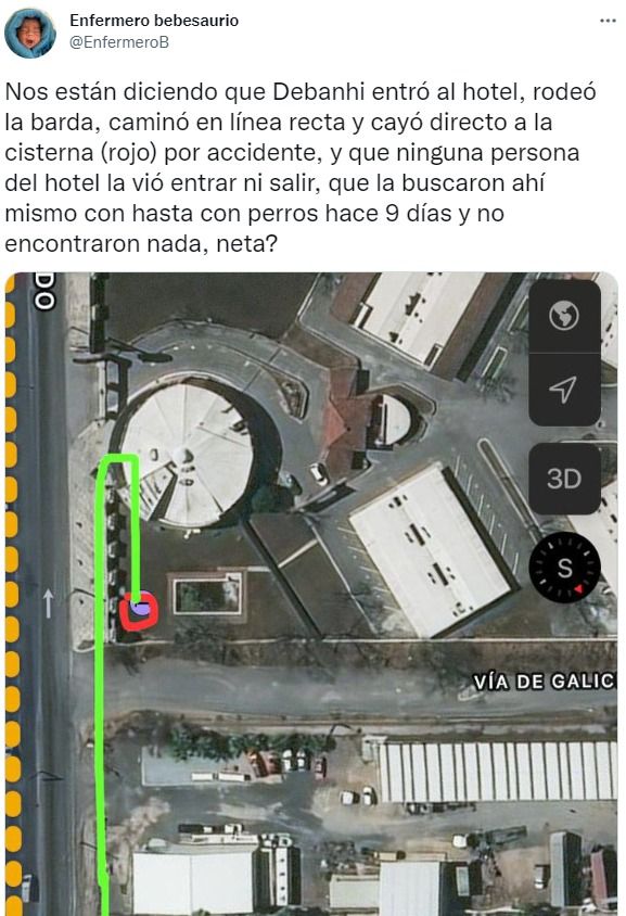 ¿Debanhi cayó a cisterna por su propio pie?