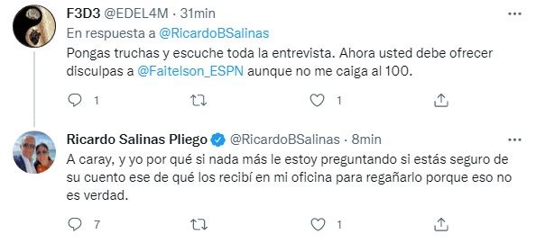 Salinas Pliego amaga con demandar a David Faitelson