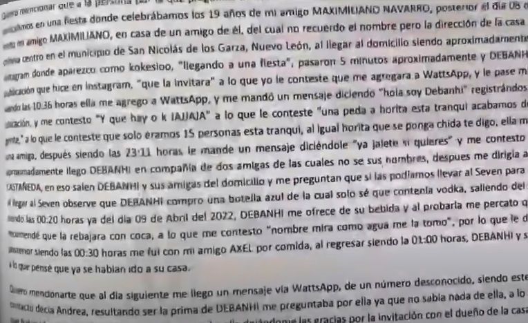 Asistentes habrían intentado ayudar a Debanhi Escobar