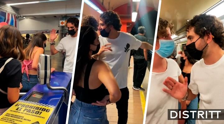 TikTok. Whitexicans aprenden a usar el Metro de CDMX |VIDEO